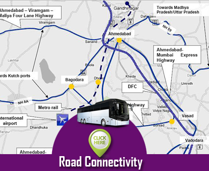Connectivity | Krishna Smart City - DHOLERA SIR