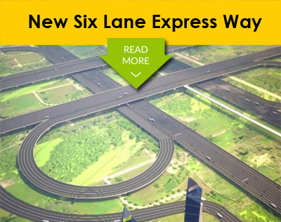 New Six Lane Express Way | Krishna Smart City - DHOLERA SIR